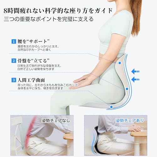 Yukimoto 姿勢矯正 椅子 BC-DH-OK の商品画像 2