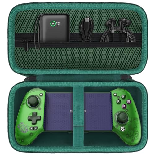 Image of Aenllosi Case for GameSir G8 Plus MFi /G8 + /G8 Plus Mobile Game Controller, GameSir Phone Controller Organizer,Green (Case Only)