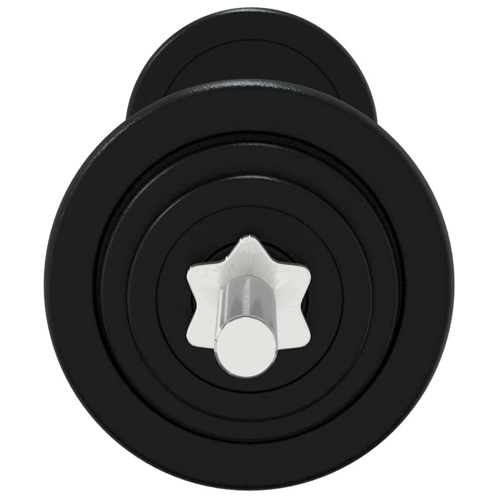 Narzędzia domowe - zestaw sztangi i hantli 30 kg