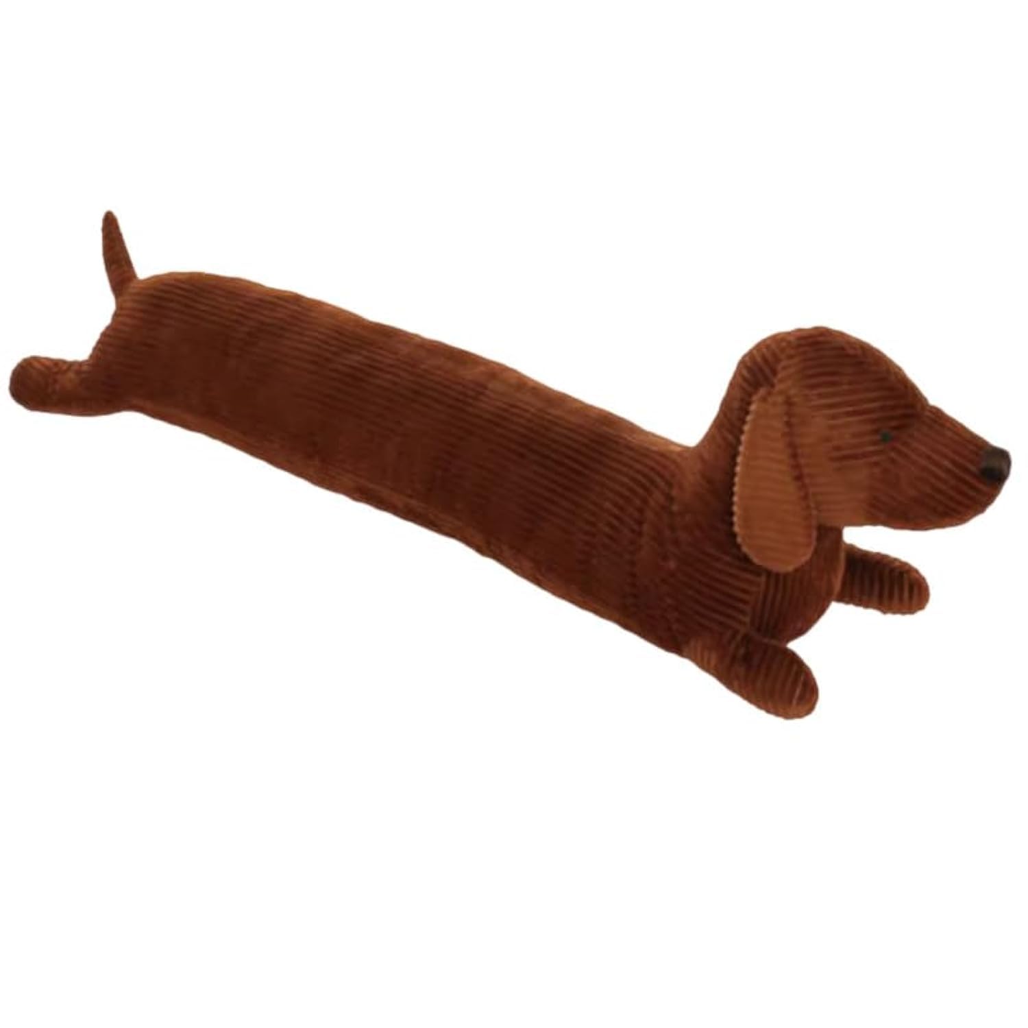 Burlete de puerta decorativo 50/70/110CM para puerta y ventana, bloqueador de ruido en forma de serpiente para abajo de puerta con hebillas de suspensión (perro, 70 cm)