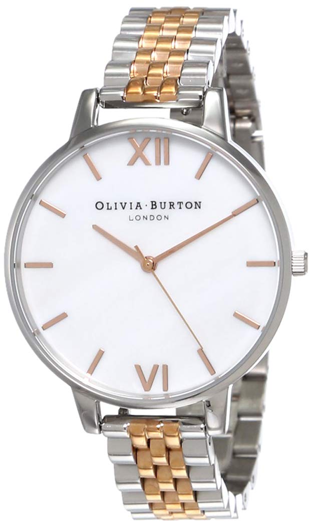 Olivia Burton Analog White Dial Womens Watch-OB16MOP06W (B082CRJXC9) Amazon Price History, Amazon Price Tracker