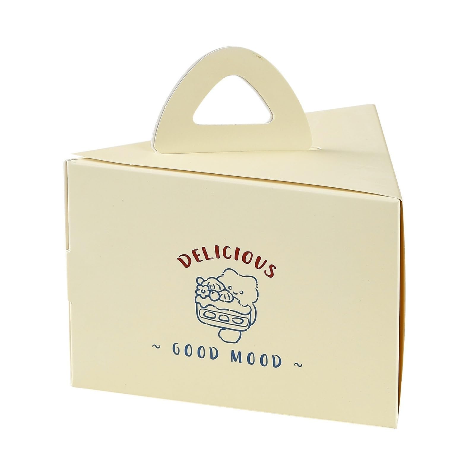 Caja triangular for rebanadas de pastel, 50 Uds., 14*10*10,5 cm