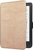 BTH - E-Reader Hülle für Kobo Clara HD - Schutzhülle Stoßfeste Luxuriöse Case Rosa Gold