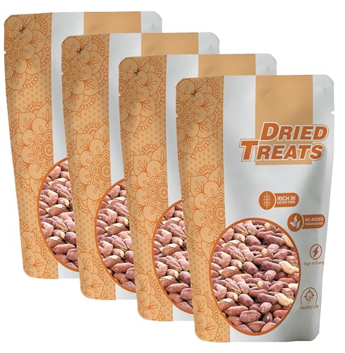 Image of Dried Treats Dried Fruits Nuts And Seeds (Peanuts Roasted /Singdana, 1000g (4x250g))