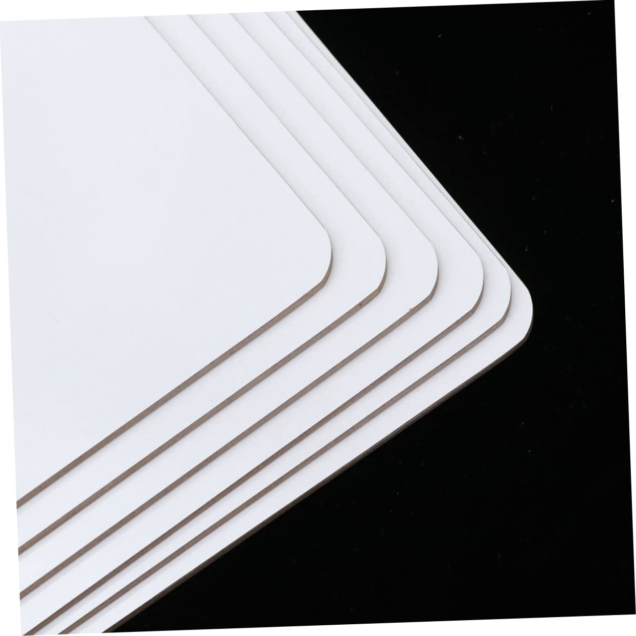 Mini Tableau Blanc Portable Effaçable 6 Pièces avec Effaceur