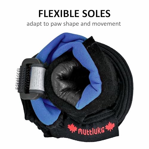Muttluks ML-FLXSBL Original Fleece-Lined Muttluks Winter Dog Boots With Leather Soles thumb #4