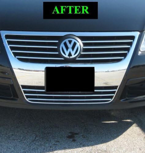 fits VOLKWAGEN VW EOS 2007 2008 2009 CHROME GRILLE GRILL KIT 07 08 09