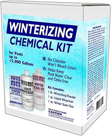 Qualco Pool Closing Chemical Kit for All Pools up to 15,000 Gallons