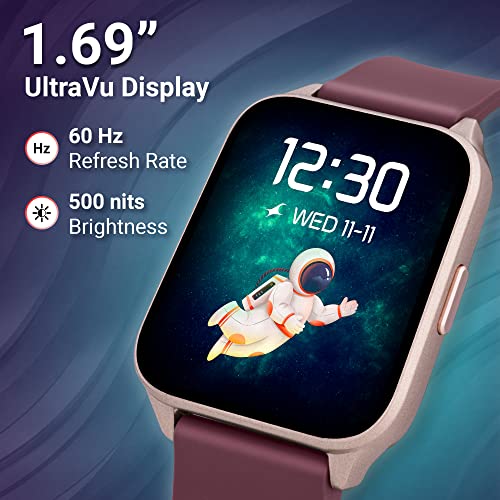 Image of Fastrack New Reflex Beat+ 1.69 inch Ultra Vu Display Smartwatches Rakhi Gifts for Brother & Sister