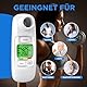 Peak Flow Meter 2.0 mit Bluetooth, für Erwachsene Kinder zur Überwachung der Lungenfunktion, 300 histotische Daten mit Zeit, für Asthma COPD, PEF & FEV1, Risikosymbol, APP