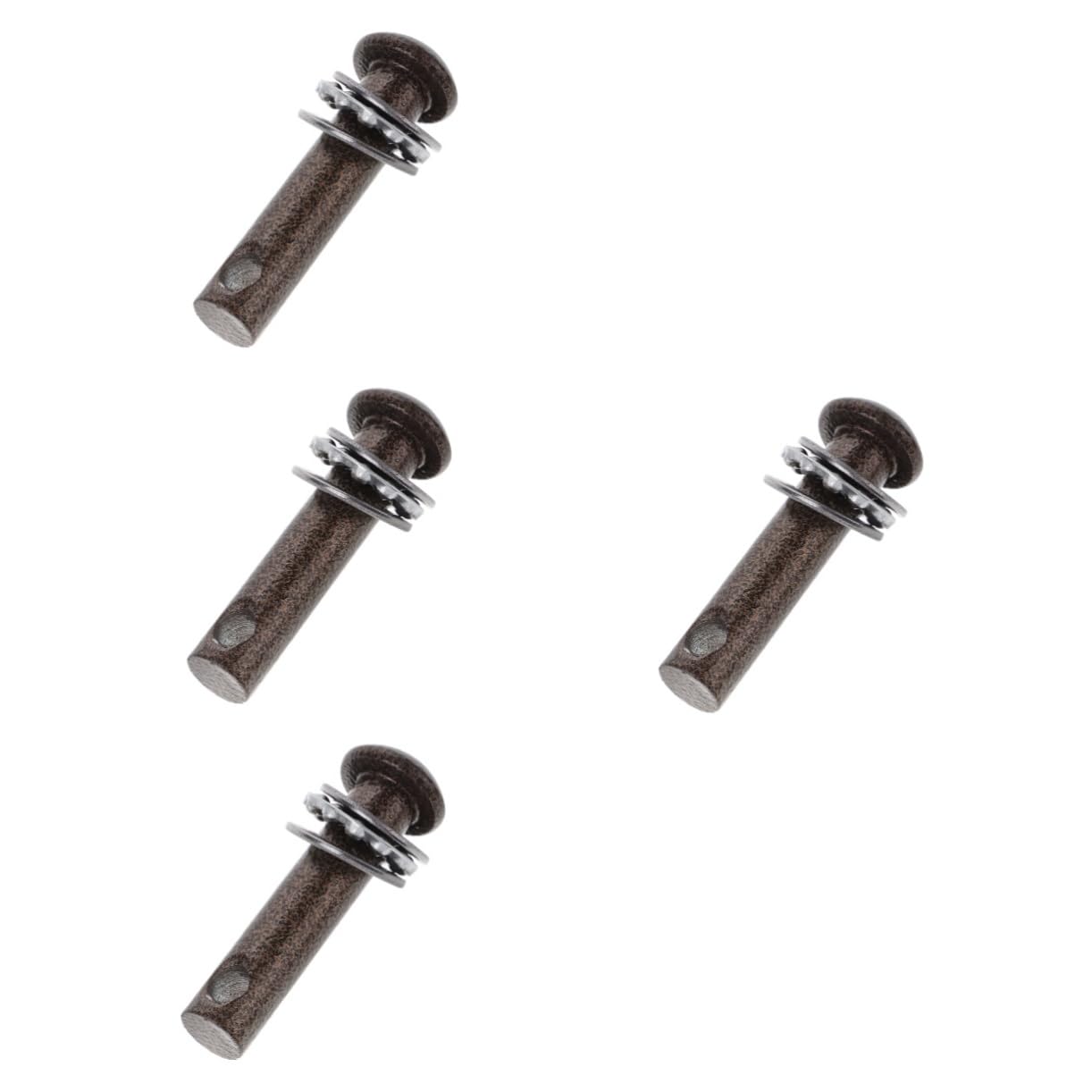 BESPORTBLE 4piezas Anillo De Metal para Columpio De Hamaca Soporte para Sillas Colgantes y Accesorios De Montaje para Camping y Actividades