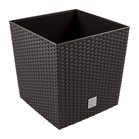 Prosper Plast Rattan Flower Pot 40cm Cover