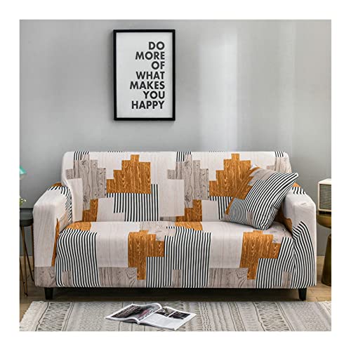 Funda de sofa elastica con rayas de espuma fijas que soluciona el deslizamiento textil 2