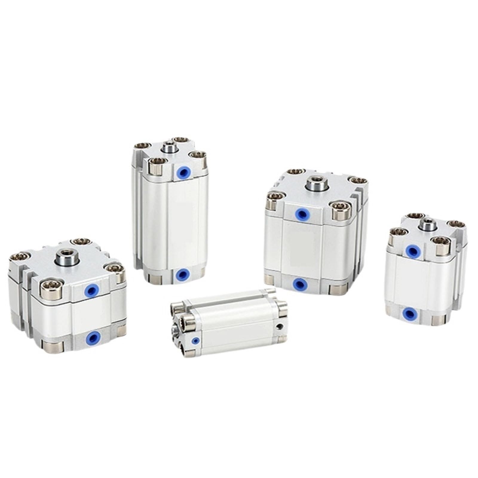 Vérin compact ADVU actionneur pneumatique double effet course 5 à 100mm
