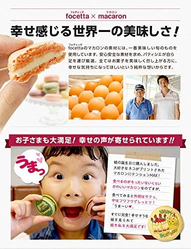 Amazon 産休 お菓子 あいさつ パパママ赤ちゃんのカワイイイラストのメッセージマカロン 個セット 手作り スイーツ ギフト 芦屋スイーツ ケーキ 洋菓子 通販