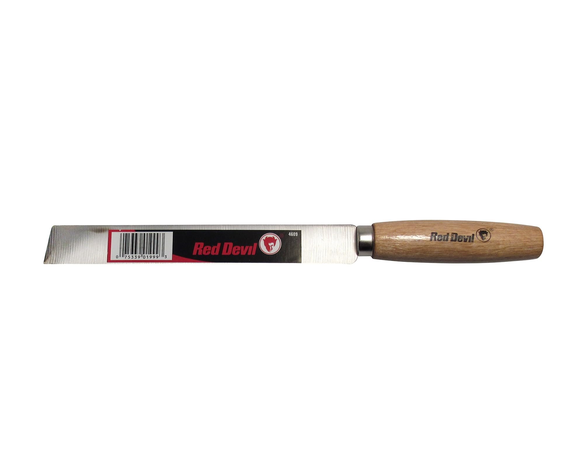 Red Devil 4609 8 Inch Batting Knife – High-Carbon Steel Blade, Durable Hardwood Handle for Precision Insulation Cutting