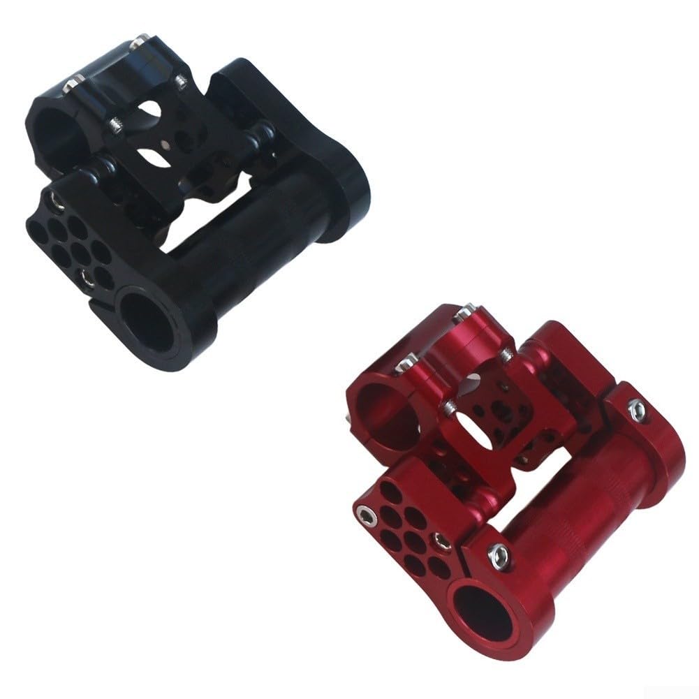 Potencia Plegable Ajustable 25.4mm Aluminio CNC Negro