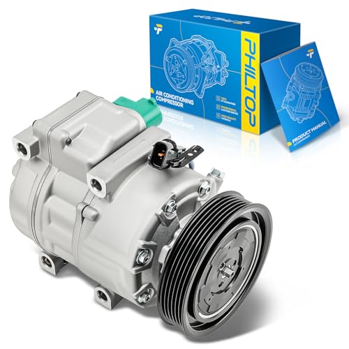 Image of PHILTOP CO11349C Air Conditioner AC Compressor with Clutch for Hyundai Santa Fe 2013-2018,Santa Fe XL 2019, Kia Sorento 2014-2015 3.3L, 2013 3.5L
