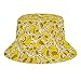 Cute Duck Bucket Hat for Women Yellow Fisherman Cap Kawaii Sun Hat for Men Hats for Teens Summer Outdoor Beach
