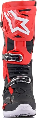 Miniatura 7 de Alpinestars Botas Tech 10 unisex para adultos, color rojonegro