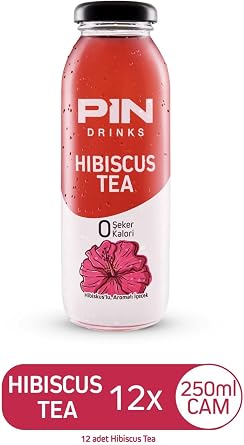 Pin Hibiskus  ay  -  ekersiz & Kalorisiz 250 Ml X 12 Adet