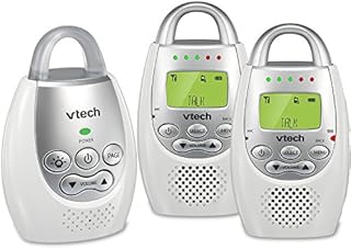 VTech DM221-2 Audio Baby Monitor with up to 1,000 ft of Range, Vibrating