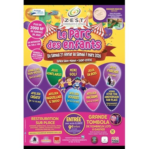 100% chez vous dans les PO avec Philippe : Parc pour enfant avec le ZEST &agrave; St Esteve