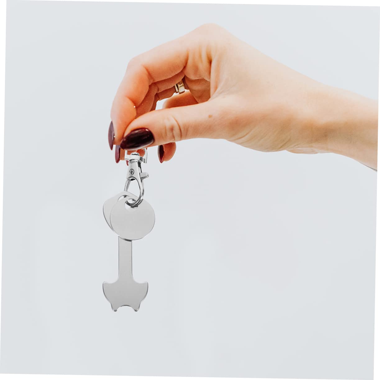 Amazon.co.jp: Ciieeo 3個ショッピングカートトークン キーチェーン 亜合製 メタルコイン バッグペンダントチャーム 転式スナップフック付き  : ファッション