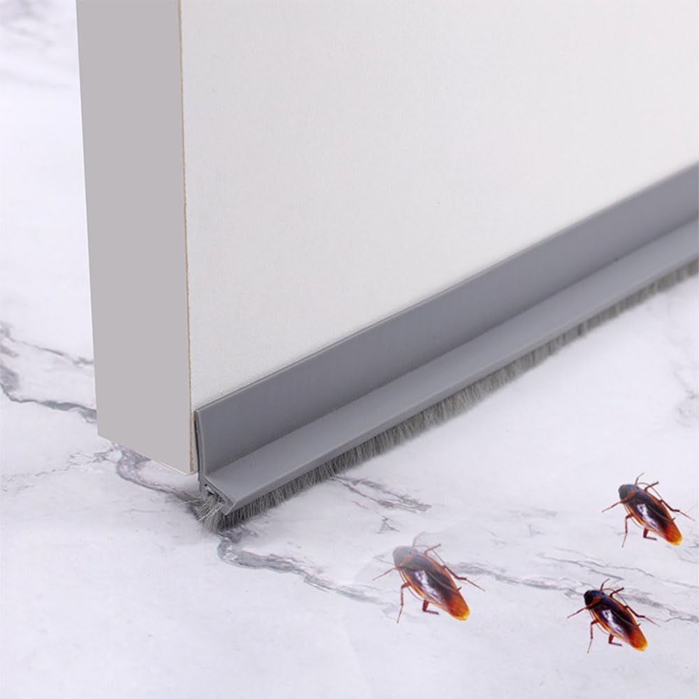 Furforstk Draft Excluder for Doors 2 Pcs Door Draft Excluder, Door Sealing Strip, Energy Saving - Image 4