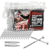 #10x2 Inch 304 Stainless Steel Deck Screws 500 PCS -...