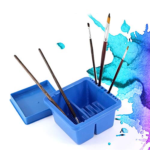 Preisvergleich Produktbild AKDSteel Pinselwaschbehälter Multifunktionswaschstift Pinselwaschmaschine Art Supplies für Bürostudenten