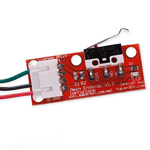 Image of Invento 8944130044492 3 Pieces Mechanical Endstop Switch Reprap Mendel Prusa Ramps V1.4 for 3D Printer or CNC