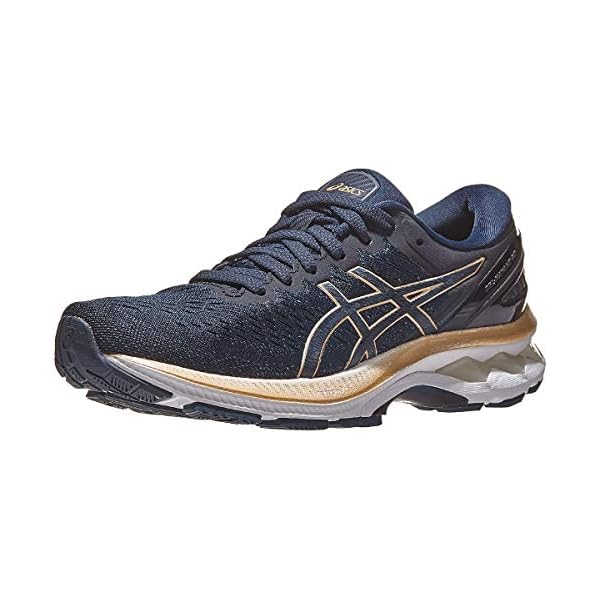 ASICS-Womens-Gel-Kayano-27-Running-Shoes ASICS Women's Gel-Kayano 27 Running Shoes, 9, French Blue/Champagne