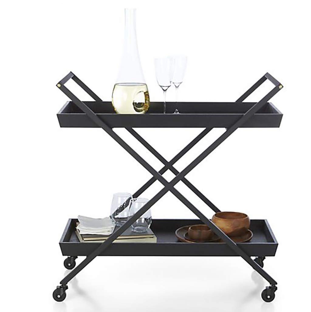 Buy Portable industrial kitchen island on wheels,home bar trolleys,wine