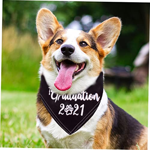 Sombrero y pañuelo de graduación para perros Toyvian miniatura 4