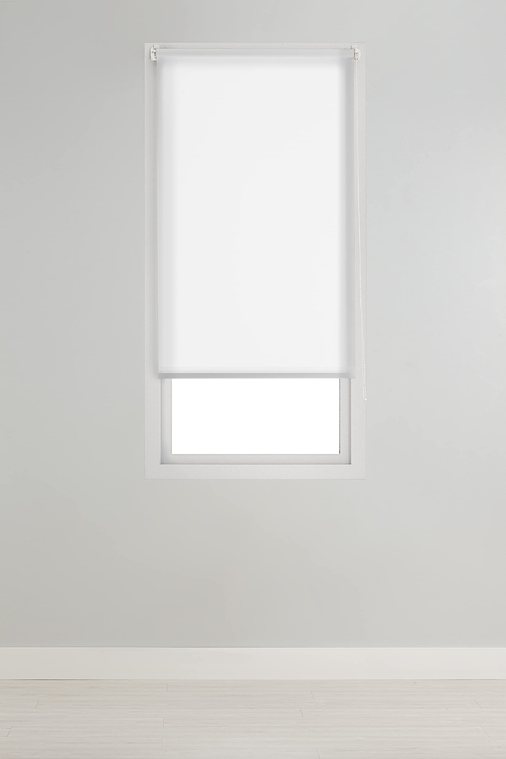 Estoralis | GOVE | Tenda a rullo | "Nessuna perforazione" Traslucido tinta unita | Bianco sporco | 70 x 180 cm (larghezza/altezza) dimensione del tessuto 67 x 175 cm. | Tende per finestre e porte
