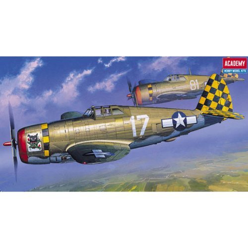 P-47D Thunderbolt Razorback Academy maquette à monter pour diorama historique
