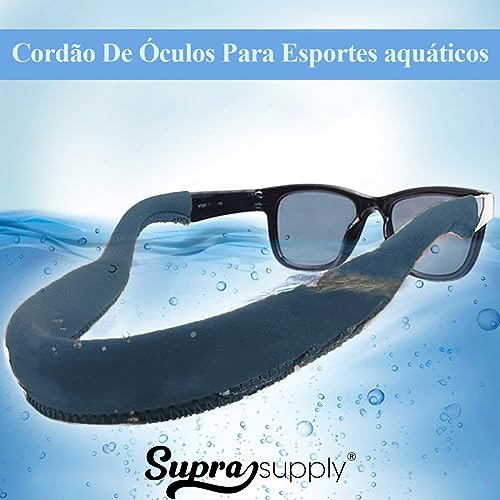 Cordinha Segurança Neoprene Óculos Esporte Náuticos Flutante cor:Azul Marinho