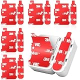 Adhesive Replacement for SimpliSafe Entry Sensor: Pre-Cut Double Sided Tape Sticker (5 Sensors Pads & 5 Magnet Pads) Stick on Door Window, Mounting Sticky Strip - No Cutting, Easy Installation