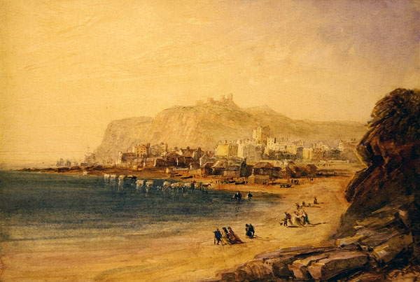 Impresión en lienzo de David Cox: Arte de Dover para decorar oficinas con estilo (60x90cm)