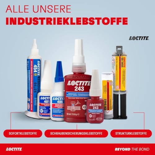 Schraubensicherung mittelfest Loctite 243 für Metallgewinde