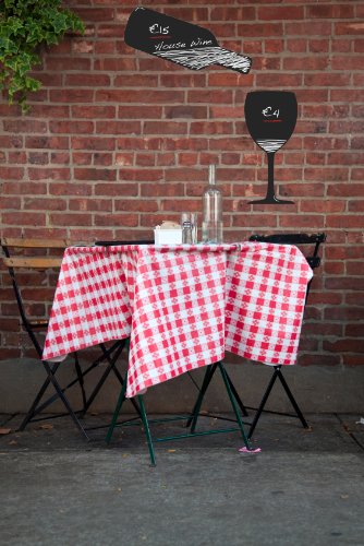 Securit Silhouet Fles Shape Board met Krijtmarkering, 0,3 x 19 x 50 cm, Multi-Color - Afbeelding 3