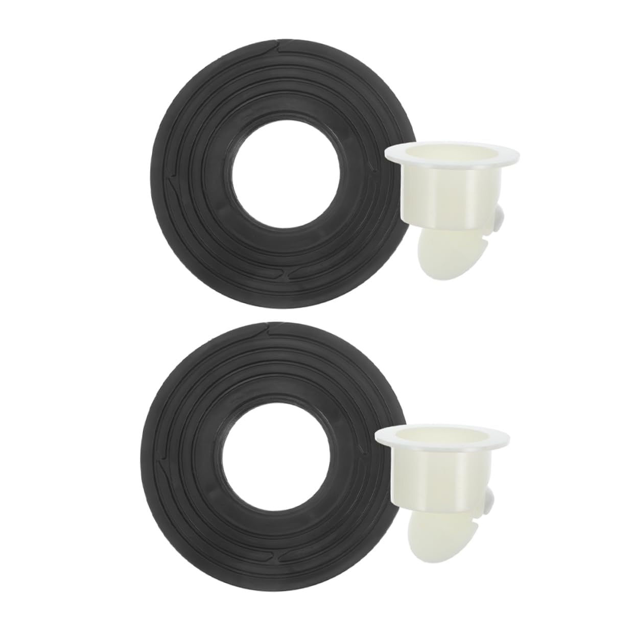 NUOBESTY 5 Sätze Bodenablauf Kern Dusche Bodenablauf Badezimmer Dusche Haarfänger Kernstopper Haarfänger Für e Bart Für Waschbecken 2 Stücke * 5