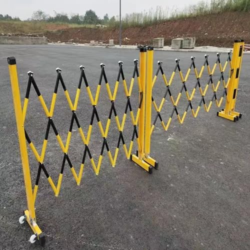 Barrière de circulation clôture métallique extensible et rétractable pour allée - 4