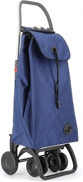 Rolser I-Max MF 4 Wheel 2 Swivelling Foldable Shopping Trolley - Klein