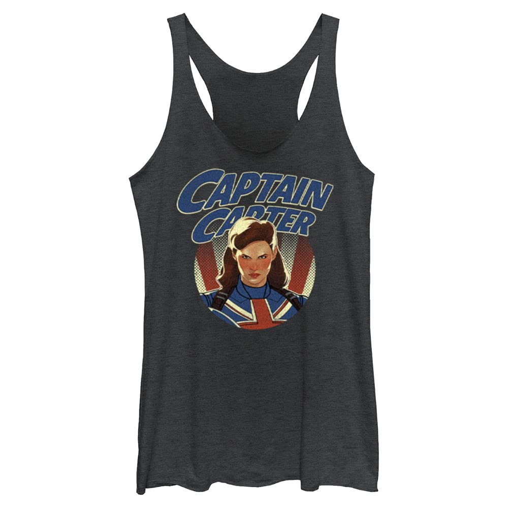 Camiseta mujer Marvel Capitán Mean ropa de algodón de manga corta para fan de cómics 2