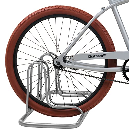 Image of Retrospec Stash Rack 2, 4 & 5 Bike Floor Stand Bicycle Storage Organizer for Mountain Bike, Road Bike, Weather Resistant Fine Powder Steel Coating Fits Wheels up to 3 inch | for Mountain Bike, Road Bike, Weather Resistant, Fits Wheels up to 3 inch