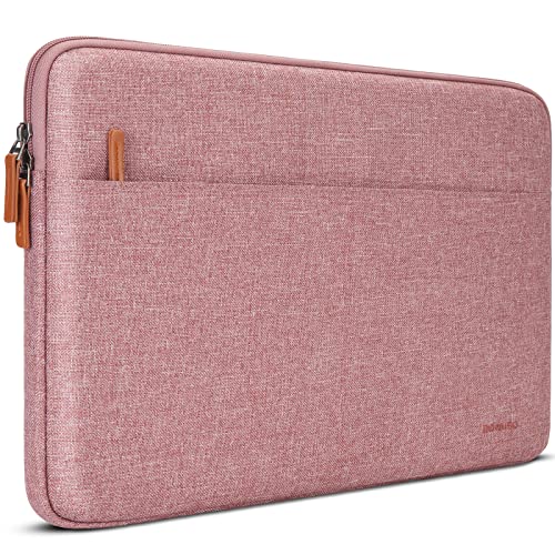 DOMISO 14 Pollici Custodia Borsa Impermeabile Notebook Portatile Borsa Sleeve Custodia PC Portatile per 14" Chromebook 3/14" ThinkPad P14s T14s L14 Gen 2/14" Chromebook Spin 514,Rosa