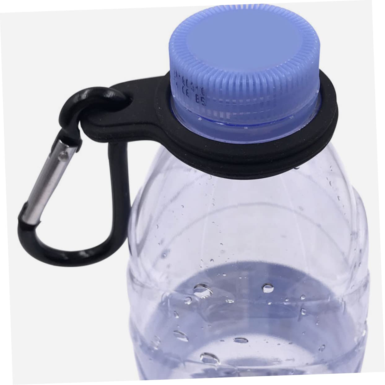 Toddmomy Porte-Bouilloire Bouteille d'eau Randonnée Bouteilles d'eau Clip De Boucle De Bouteille Suspendue Pince À Bouteille Suspendue Métal Noir