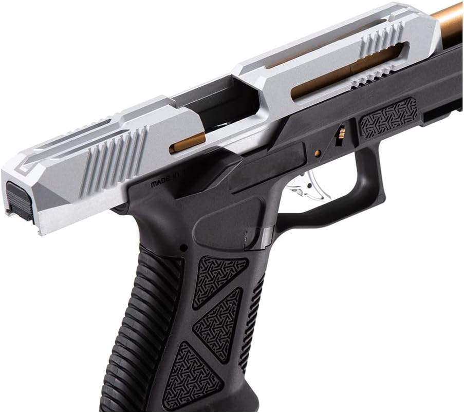 HFC HG-282ASGB Tactical Gas Blowback Airsoft Pistol (Silver/Gold)